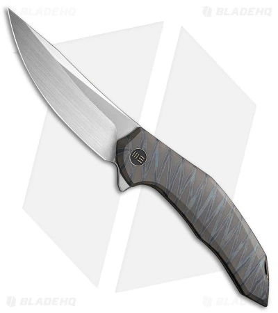 WE Knife Co. Merata Limited Edition Frame Lock Knife Flamed Ti (3.7" Hand Satin) 1 WE Knife Co. Merata Limited Edition Frame Lock Knife Flamed Ti (3.7" Hand Satin)