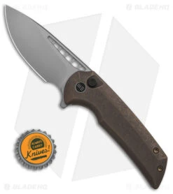 WE Knife Co. Mini Malice Button Lock Bronze Titanium (2.98" BB) WE054BL-4 -We Knife Co. WE Knife Co Mini Malice Button Lock Bronze Ti 2in BB BHQ 145881 td size