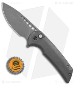 WE Knife Co. Mini Malice Button Lock Gray Titanium (2.98" SW) WE054BL-2 -We Knife Co. WE Knife Co Mini Malice Button Lock Gray Ti 2in SW BHQ 145878 td size