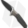 WE Knife Co. Nitida Frame Lock Knife Bronze Ti/CF (3.5" Black SW) 707C