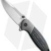 WE Knife Co. Nitro Mini Frame Lock Knife Black Micarta (3.13" Satin) WE22015-3