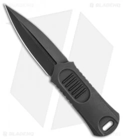 Front Page 21 WE Knife Co. OSS Dagger Fixed Blade Knife Black G-10 (2" Black Stonewash)