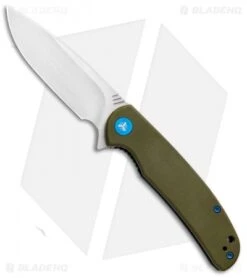 WE Knife Co. Practic Liner Lock Knife OD Green G-10 (3.3" Satin M390) 809A