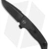 WE Knife Co. Press Check DP Black Ti /G-10 (3.17" Black SW) 20078B-1