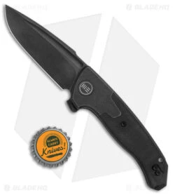 WE Knife Co. Press Check DP Black Ti /G-10 (3.17" Black SW) 20078B-1 -We Knife Co. WE Knife Co Press Check DP Black Ti Black G 10 Black SW WE20078B 1 BHQ 142699 jr bottlecap