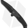 WE Knife Co. Press Check Knife Tanto Black Ti /G-10 (3.17" Black SW) 20078A-1