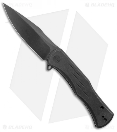 WE Knife Co. Primoris Frame Lock Knife Black Titanium (3.5" Black Stonewash) 1 WE Knife Co. Primoris Frame Lock Knife Black Titanium (3.5" Black Stonewash)