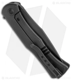 WE Knife Co. Primoris Frame Lock Knife Black CF/Titanium (3.5" Black Stonewash) -We Knife Co. WE Knife Co Primoris FL CF Ti Black SW WE20047B 1 BHQ 135790 jr side