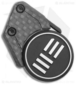 WE Knife Co. Quark Fixed Blade Neck Knife Black/Silver Titanium (0.47" Two-Tone) -We Knife Co. WE Knife Co Quark Fixed Blade Neck Knife Black Silver Ti TT WE20021 2 BHQ 126520 jr sheath