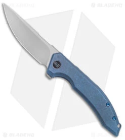WE Knife Co. Quixotic Frame Lock Knife Blue Ti (3.45" BB) WE21016-3