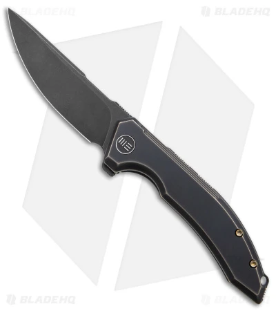 WE Knife Co. Quixotic Knife Bronze/Black Ti (3.45" Black) WE21016-2 1 WE Knife Co. Quixotic Knife Bronze/Black Ti (3.45" Black) WE21016-2
