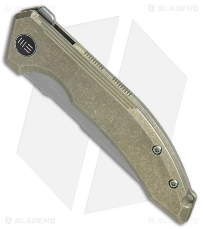 WE Knife Co. Quixotic Frame Lock Knife Green Ti (3.45" BB) WE21016-4 2 WE Knife Co. Quixotic Frame Lock Knife Green Ti (3.45" BB) WE21016-4 - Image 2