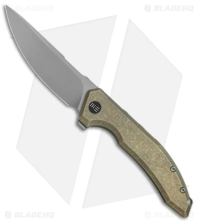 WE Knife Co. Quixotic Frame Lock Knife Green Ti (3.45" BB) WE21016-4 1 WE Knife Co. Quixotic Frame Lock Knife Green Ti (3.45" BB) WE21016-4