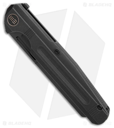 WE Knife Co. Reiver Frame Lock Knife Black Titanium (3.97" BSW) WE16020-2 2 WE Knife Co. Reiver Frame Lock Knife Black Titanium (3.97" BSW) WE16020-2 - Image 2