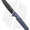 WE Knife Co. Reiver Frame Lock Knife Blue Titanium (3.97" BSW) WE16020-4