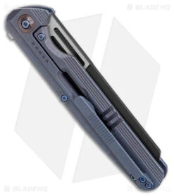 WE Knife Co. Reiver Frame Lock Knife Blue Titanium (3.97" BSW) WE16020-4 -We Knife Co. WE Knife Co Reiver FL Blue Ti BW TT BHQ 174407 jr side