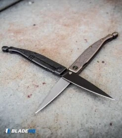 WE Knife Co. Roman Frame Lock Bronze Titanium (4.00" SW) 2008A -We Knife Co. WE Knife Co Roman Frame Lock Bronze Titanium SW 2008A BHQ 115960 kp weathered web