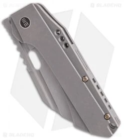 WE Knife Co. Roxi 3 Frame Lock Knife Titanium (3.1" Stonewash) 6 WE Knife Co. Roxi 3 Frame Lock Knife Titanium (3.1" Stonewash) -We Knife Co. WE Knife Co Roxi 3 Frame Lock Knife Ti Stonewash BHQ 126517 td spine 2