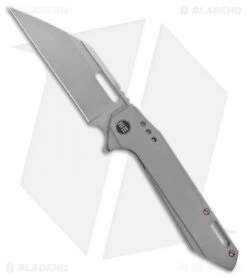WE Knife Co. Roxi 4 Frame Lock Knife Gray Ti (3.9" Stonewash) 916B