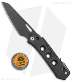 WE Knife Co. SNECX Vision R Superlock Knife Black Titanium (3.5" Black SW) -We Knife Co. WE Knife Co SNECX Vision R Superlock Black Ti Black SW BHQ 151741 jr bottlecap