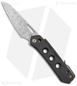 WE Knife Co. SNECX Vision R Superlock Knife Black Titanium (3.54" Damascus)