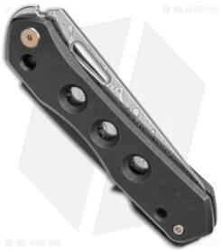 WE Knife Co. SNECX Vision R Superlock Knife Black Titanium (3.54" Damascus) -We Knife Co. WE Knife Co SNECX Vision R Superlock Black Ti Damascus BHQ 151745 jr side