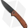 WE Knife Co. Saakshi Liner Lock Knife Cuibourtia Wood (3.3" Black SW)