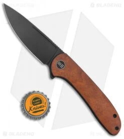 WE Knife Co. Saakshi Liner Lock Knife Cuibourtia Wood (3.3" Black SW) 7 WE Knife Co. Saakshi Liner Lock Knife Cuibourtia Wood (3.3" Black SW) -We Knife Co. WE Knife Co Saakshi LL Cuibourtia Black Liners Black BHQ 135062 jr bottlecap