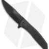 WE Knife Co. Scoppio Frame Lock Knife Black Ti (3.63" Black Stonewash) 923D