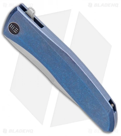 WE Knife Co. Scoppio Frame Lock Knife Blue Ti (3.63" Stonewash) 923A 2 WE Knife Co. Scoppio Frame Lock Knife Blue Ti (3.63" Stonewash) 923A - Image 2
