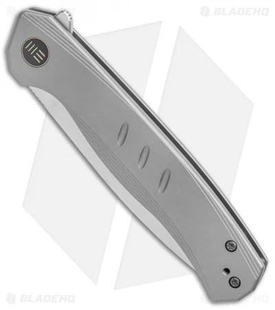 WE Knife Co. Seer Frame Lock Knife Gray Titanium (3.5" Satin) 2 WE Knife Co. Seer Frame Lock Knife Gray Titanium (3.5" Satin) - Image 2
