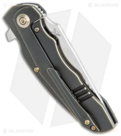 WE Knife Co. Skreech Flipper Knife Antique Bronze Ti (3.3" Satin) 2014A 6 WE Knife Co. Skreech Flipper Knife Antique Bronze Ti (3.3" Satin) 2014A -We Knife Co. WE Knife Co Skreech Flipper Antique Bronze Satin BHQ 118846 jr side