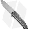 WE Knife Co. Smooth Sentinel Frame Lock Knife Titanium/Aluminum CF (3" BB 20CV)