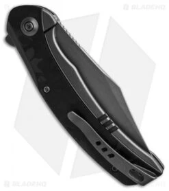 WE Knife Co. Snick Frame Lock Knife Gray Ti/Marble Carbon Fiber (3.5" Stonewash) -We Knife Co. WE Knife Co Snick Frame Lock Knife Gray Ti Marble Carbon Fiber 3in 5cm Stonewash BHQ 137722 td side