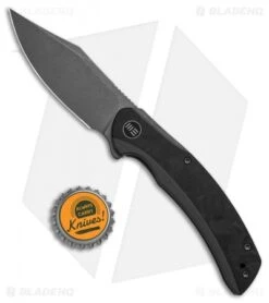 WE Knife Co. Snick Frame Lock Knife Gray Ti/Marble Carbon Fiber (3.5" Stonewash) -We Knife Co. WE Knife Co Snick Frame Lock Knife Gray Ti Marble Carbon Fiber 3in 5cm Stonewash BHQ 137722 td size