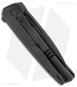 WE Knife Co. Speedster Frame Lock Knife Black Titanium (3.5" Black SW) 21021B-2 -We Knife Co. WE Knife Co Speedster FL Black Ti Black SW BHQ 144131 jr side