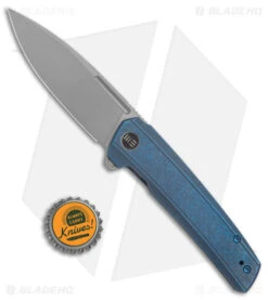 WE Knife Co. Speedster Frame Lock Knife Blue Titanium (3.5" BB) 21021B-3 7 WE Knife Co. Speedster Frame Lock Knife Blue Titanium (3.5" BB) 21021B-3 -We Knife Co. WE Knife Co Speedster FL Blue Ti BB BHQ 144132 jr bottlecap