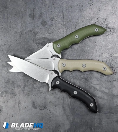 WE Knife Co. Stonefish Fixed Blade Knife Tan G-10 (4.46" Stonewash) 919B 5 WE Knife Co. Stonefish Fixed Blade Knife Tan G-10 (4.46" Stonewash) 919B - Image 5