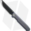 WE Knife Co. Straight Up Frame Lock Knife Blue (3.9" Black) 710C
