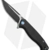 WE Knife Co. Streak Liner Lock Knife Black G-10 (3.4" Black Stonewash) 818C