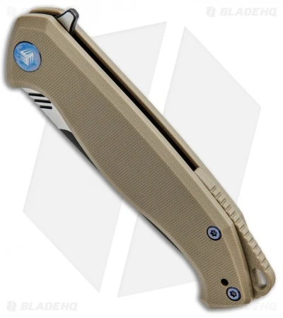 WE Knife Co. Streak Liner Lock Knife Tan G-10 (3.4" Black Stonewash) 818A 2 WE Knife Co. Streak Liner Lock Knife Tan G-10 (3.4" Black Stonewash) 818A - Image 2