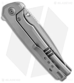 WE Knife Co. Subjugator Frame Lock Knife Gray Titanium (3.5" Satin) -We Knife Co. WE Knife Co Subjugator FL Gray Ti Satin BHQ 139443 jr side