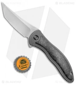 WE Knife Co. Synergy2 Tanto Integral Knife Shedded CF/Ti (3.5" Stonewash) -We Knife Co. WE Knife Co Synergy2 Tanto Integral Shedded CF Ti Satin 912CF A BHQ 98852 jr bottlecap