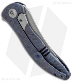 WE Knife Co. Synergy2 Tanto Integral Frame Lock Knife Flamed Ti (3.5" Stonewash) 6 WE Knife Co. Synergy2 Tanto Integral Frame Lock Knife Flamed Ti (3.5" Stonewash) -We Knife Co. WE Knife Co Synergy2 Tanto Integral Shedded Flamed Ti Satin 912D A BHQ 98856 jr side