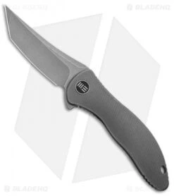 WE Knife Co. Synergy2 Tanto Integral Frame Lock Knife Ti (3.5" Stonewash)