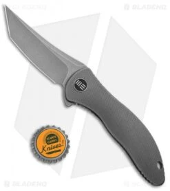 WE Knife Co. Synergy2 Tanto Integral Frame Lock Knife Ti (3.5" Stonewash) -We Knife Co. WE Knife Co Synergy2 Tanto Integral Shedded Ti Satin 912C BHQ 98855 jr bottlecap