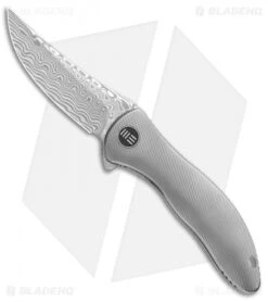 WE Knife Co. Synergy2 Integral Frame Lock (3.5" Hakkapella Damasteel)