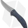 WE Knife Co. Synergy2 Trailing Point Integral Knife Flamed Ti (3.5" Stonewash)