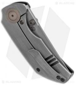 WE Knife Co. Thug Frame Lock Knife Carbon Fiber (2.6" Stonewash) -We Knife Co. WE Knife Co Thug FL CF SW 2103C BHQ 120906 jr side