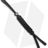 WE Knife Co./CIVIVI Tied Paracord Lanyard W/Black Titanium Bead